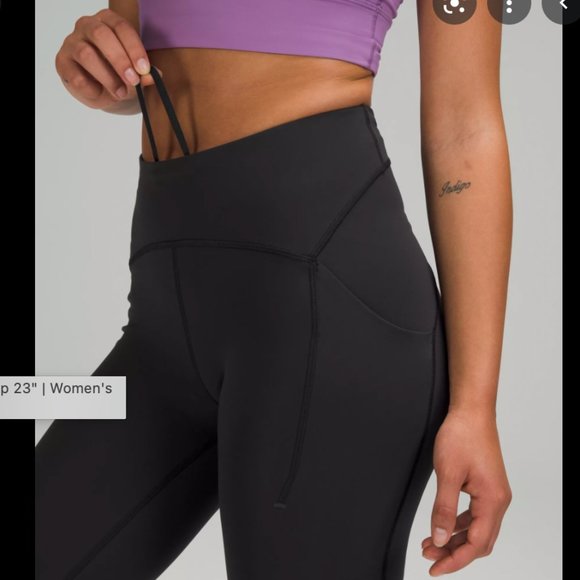 Power Thru High-Rise Crop 23" - Picture 3 of 11